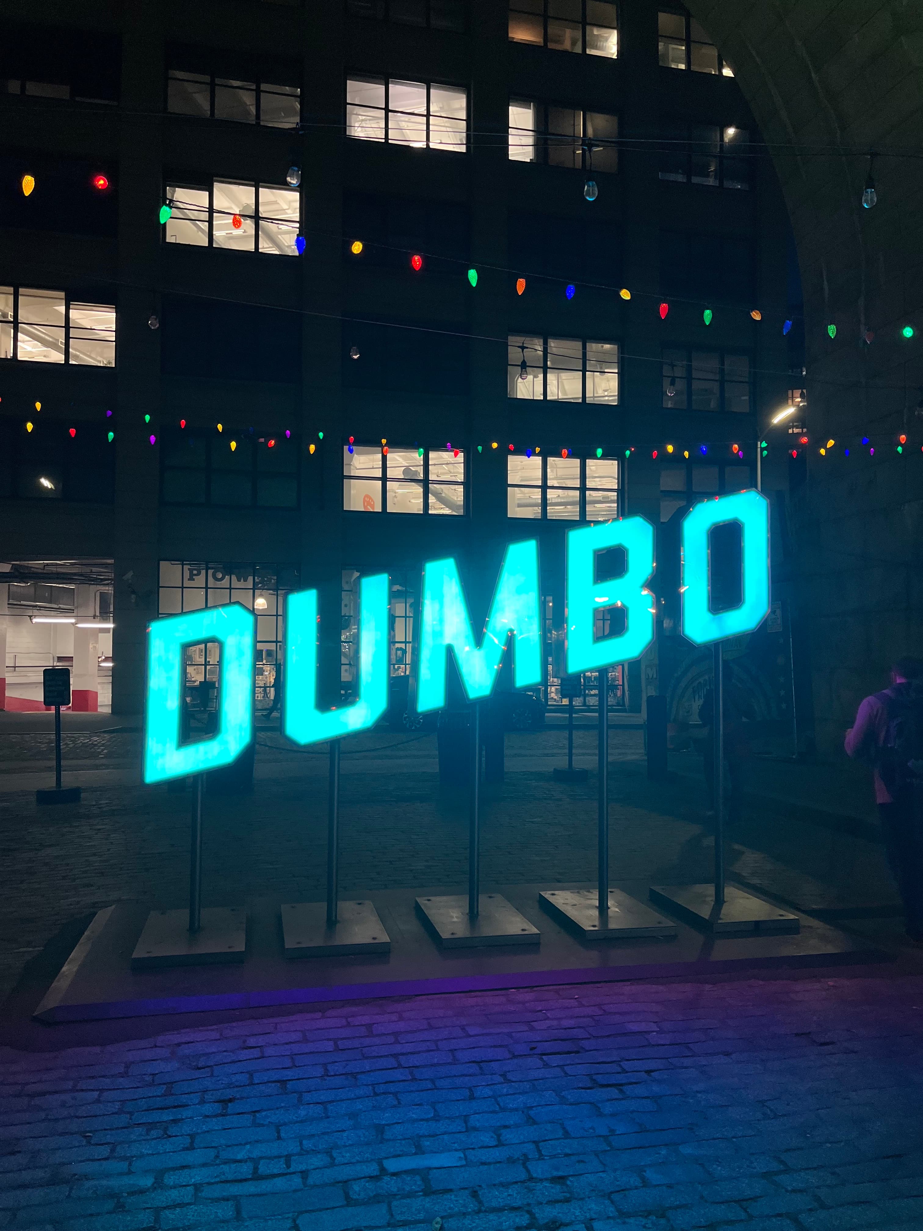 First time in Dumbo